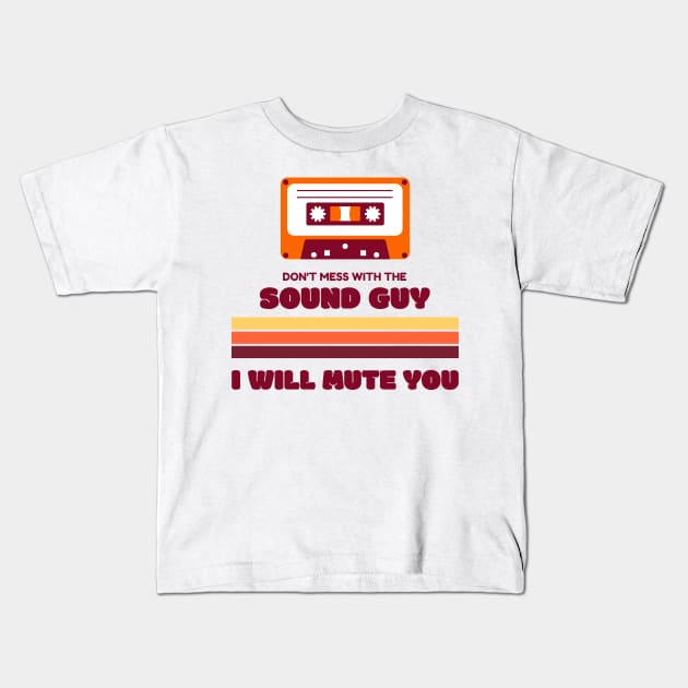 Sound Engineer Kids T-Shirt by ForEngineer